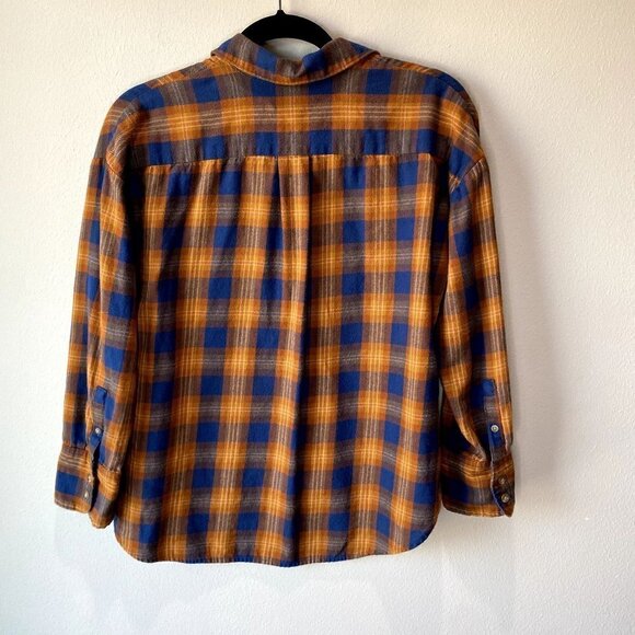 Madewell Westward Shirt in Ardan Plaid S - Picture 6 of 7